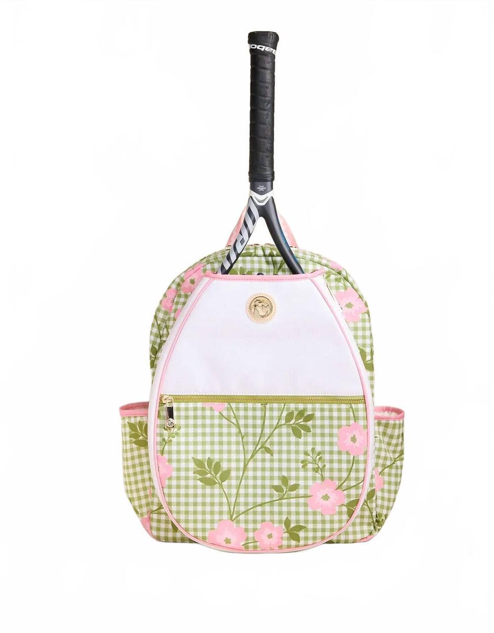 NEW SPARTINA 449 women's tennis backpack in castillo gingham